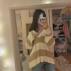 American eagle striped sweater!